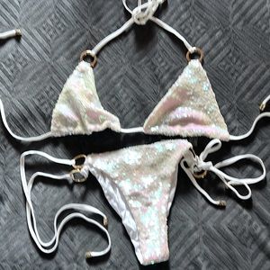 Beach Bunny sequined bikini